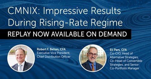CMNIX: Impressive Results During Rising-Rate Regime - replay now available on demand